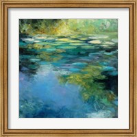 Framed Water Lilies III