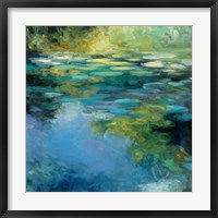 Framed Water Lilies III