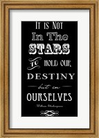 Framed It Is Not In The Stars