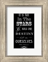 Framed It Is Not In The Stars