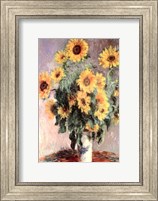 Framed Sunflowers, c.1881