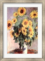 Framed Sunflowers, c.1881