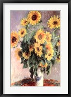 Framed Sunflowers, c.1881