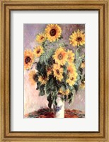 Framed Sunflowers, c.1881