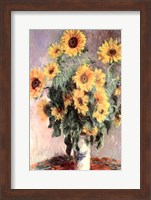 Framed Sunflowers, c.1881