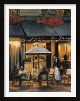 La Brasserie II Framed Print