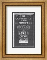 Framed Direction of Your Dreams