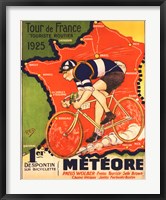 Framed Tour de France 1925