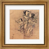 Framed Painting of the Nineteen Iimmortals I