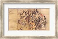 Framed Painting of the Nineteen Iimmortals III