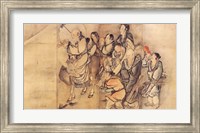 Framed Painting of the Nineteen Iimmortals III