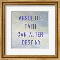 Framed Absolute Faith