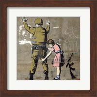 Framed Bethlehem Wall Graffiti