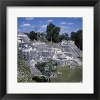 Framed Tikal Mayan Guatemala