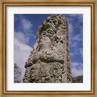 Framed Stelae Copan Mayan Honduras