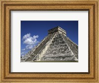 Framed El Castillo Pyramid