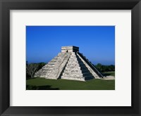 Framed High angle view of a pyramid, El Castillo