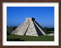 Framed High angle view of a pyramid, El Castillo