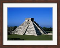 Framed High angle view of a pyramid, El Castillo
