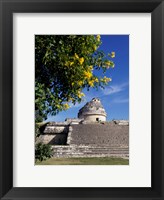 Framed Low angle view of El Caracol Observatory