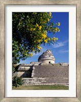 Framed Low angle view of El Caracol Observatory