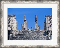Framed Chac Mool Temple of the Warriors Chichen Itza