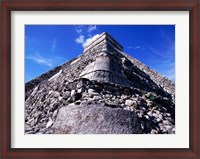 Framed El Castillo Chichen Itza