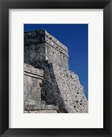 Framed Wall of a building, El Castillo