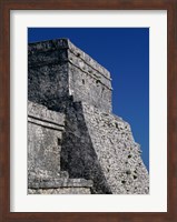Framed Wall of a building, El Castillo