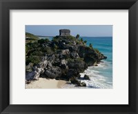 Framed Ruins on a cliff, El Castillo