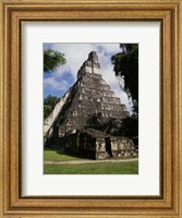 Framed Facade of the Temple of the Great Jaguar, Tikal