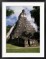 Framed Facade of the Temple of the Great Jaguar, Tikal