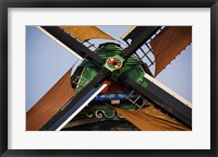 Framed Dutch Windmill Blades