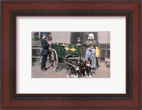 Framed Vintage Dutch Cart