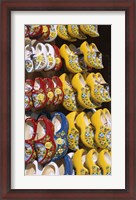 Framed Dutch Souvenir Store Selling Clogs
