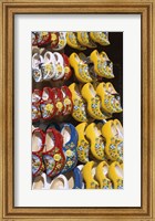 Framed Dutch Souvenir Store Selling Clogs