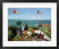 Framed Terrace at Sainte-Adresse, 1867