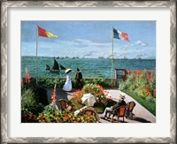 Framed Terrace at Sainte-Adresse, 1867