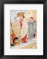Framed Often She Would Stand Upon the Walls of Troy, Helen the Queen of Sparta