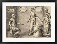 Framed Greek Gods Vesta