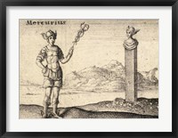 Framed Greek God Mercury