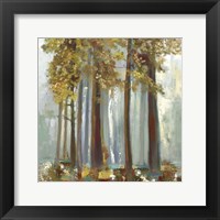 Upon the Leaves II Framed Print