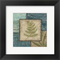 Framed Fern Montage II