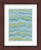 Framed Tectonic Stripes I