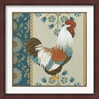 Framed Cottage Rooster II