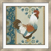 Framed Cottage Rooster II