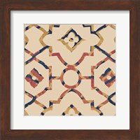 Framed Morocco Tile I