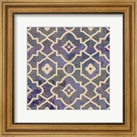 Framed Morocco Tile III