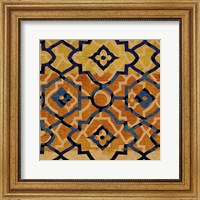 Framed Morocco Tile VI