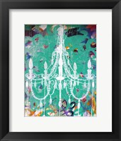 Framed Emerald Chandelier